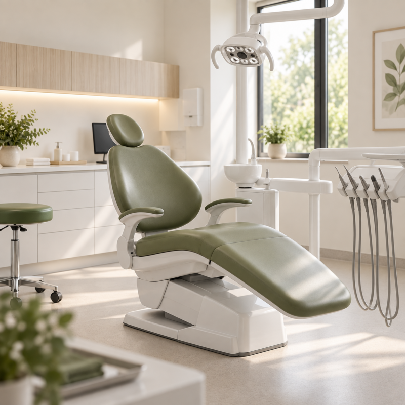 A surgery with its chair and equipment